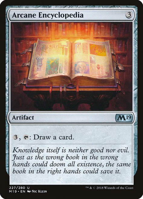 Arcane Encyclopedia (M19) (Foil) (#227)