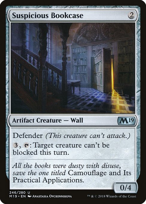 Suspicious Bookcase (M19) (Foil) (#246)
