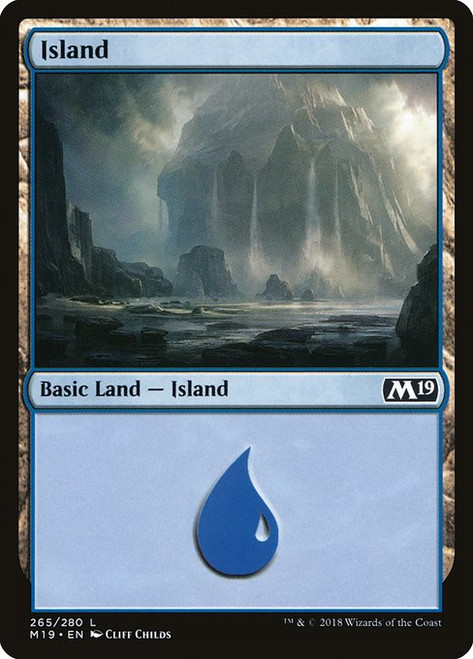 Island (M19) (Foil) (#265)