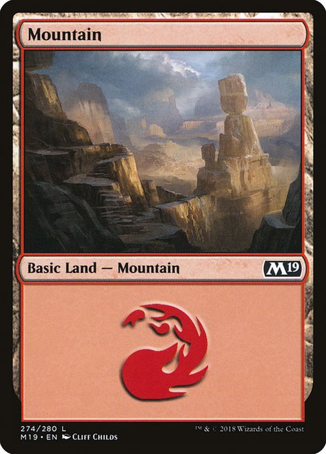 Mountain (M19) (Foil) (#274)