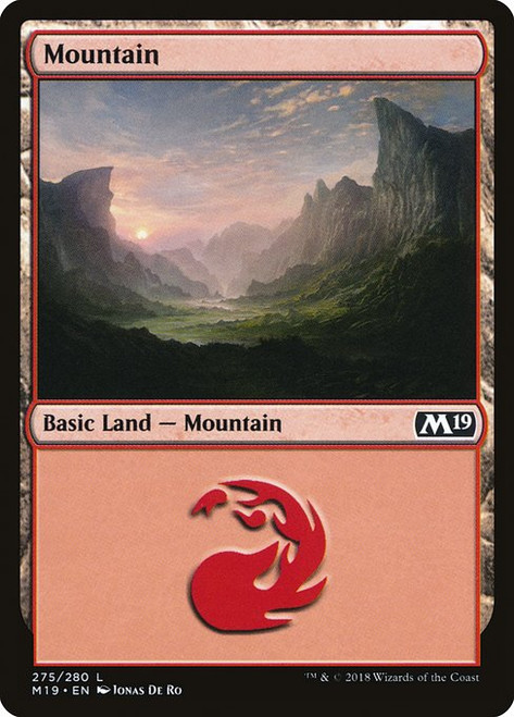 Mountain (M19) (Foil) (#275)