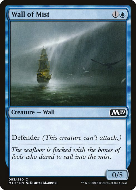 Wall of Mist (M19) (Foil) (#83)
