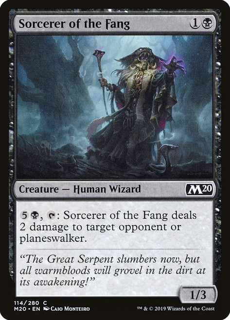 Sorcerer of the Fang (M20) (Foil) (#114)