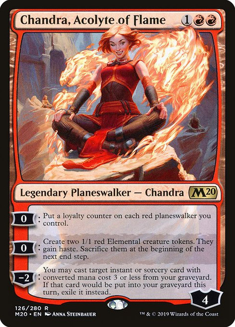 Chandra, Acolyte of Flame (M20) (#126)