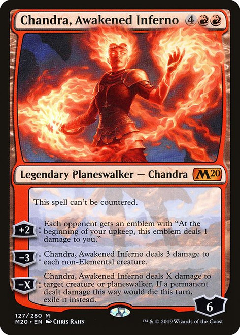 Chandra, Awakened Inferno (M20) (Foil) (#127)