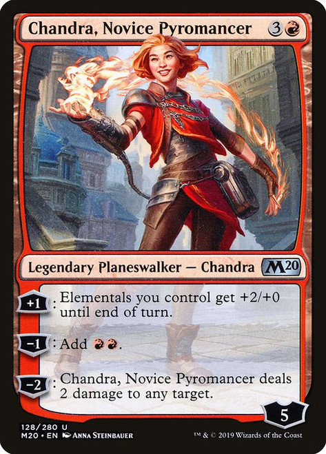 Chandra, Novice Pyromancer (M20) (Foil) (#128)