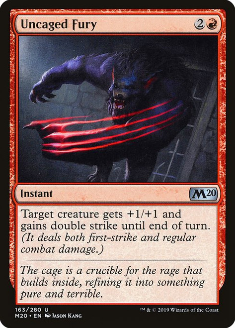 Uncaged Fury (M20) (Foil) (#163)