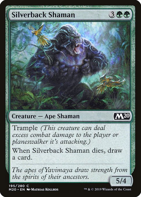 Silverback Shaman (M20) (Foil) (#195)