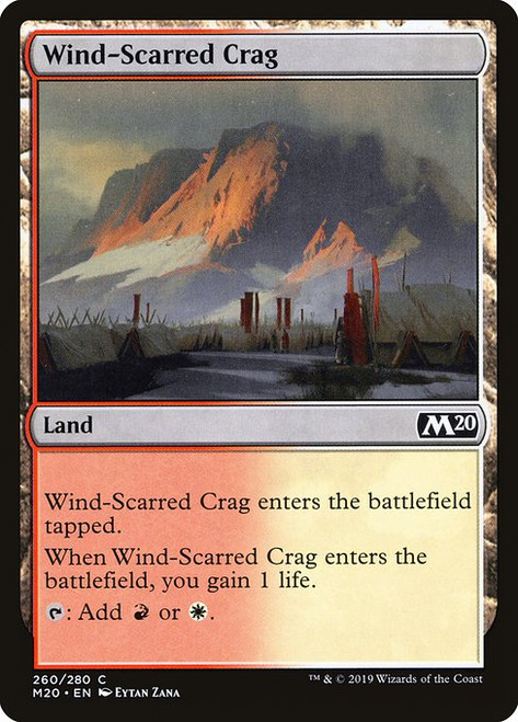 Wind-Scarred Crag (M20) (Foil) (#260)
