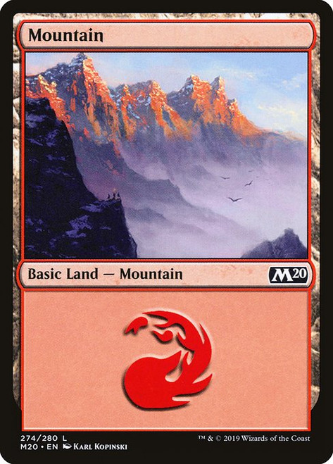 Mountain (M20) (Foil) (#274)