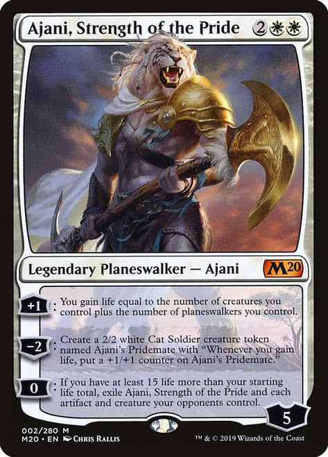 Ajani, Strength of the Pride (M20) (Foil) (#2)