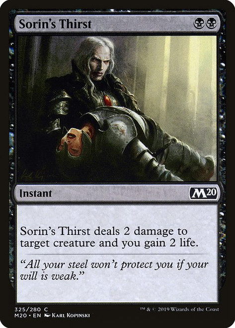 Sorin's Thirst (M20) (#325)