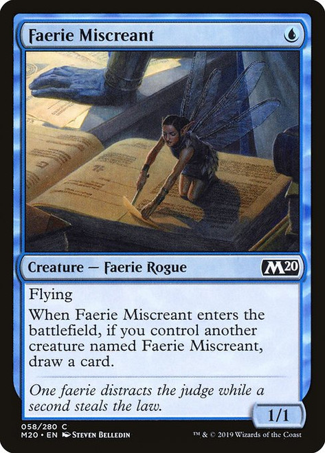 Faerie Miscreant (M20) (Foil) (#58)