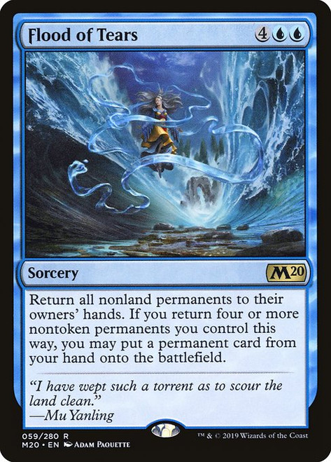 Flood of Tears (M20) (Foil) (#59)