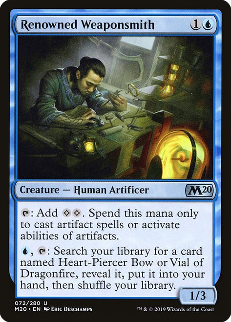 Renowned Weaponsmith (M20) (Foil) (#72)