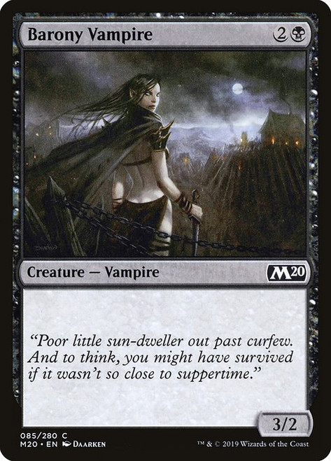 Barony Vampire (M20) (Foil) (#85)