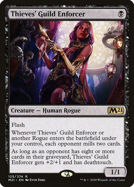 Thieves' Guild Enforcer (M21) (Foil) (#125)