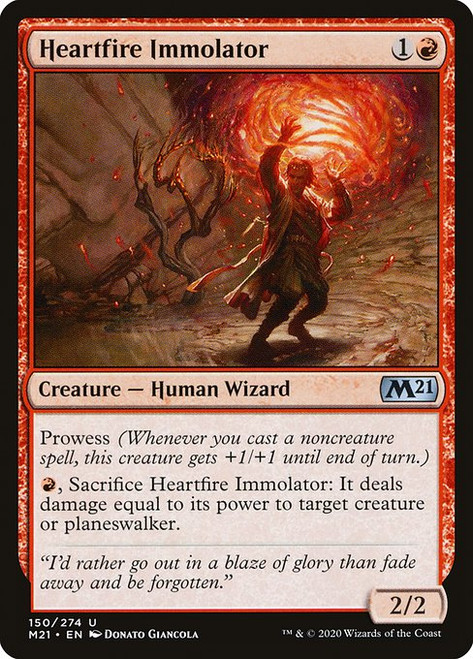 Heartfire Immolator (M21) (Foil) (#150)