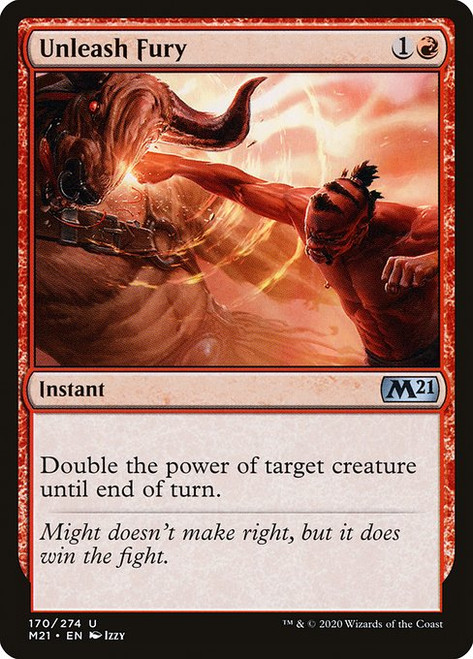 Unleash Fury (M21) (Foil) (#170)