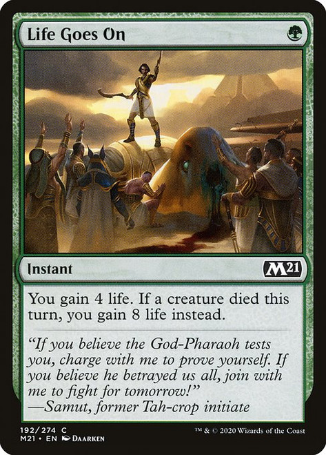Life Goes On (M21) (Foil) (#192)