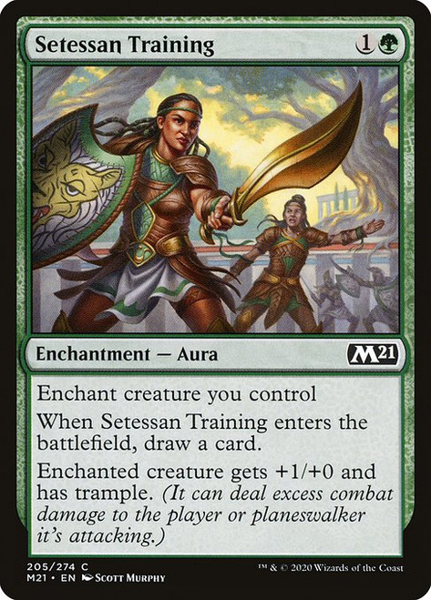 Setessan Training (M21) (Foil) (#205)