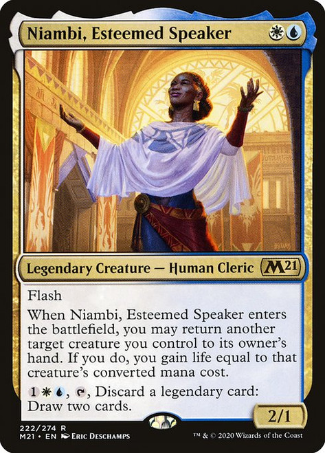 Niambi, Esteemed Speaker (M21) (#222)