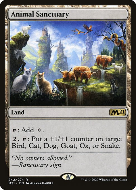Animal Sanctuary (M21) (Foil) (#242)