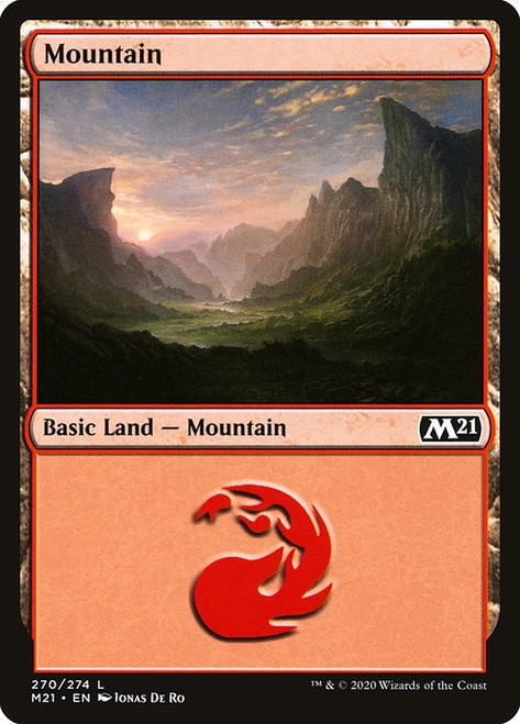 Mountain (M21) (Foil) (#270)
