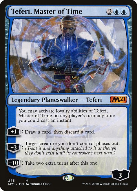 Teferi, Master of Time (M21) (Foil) (#275)