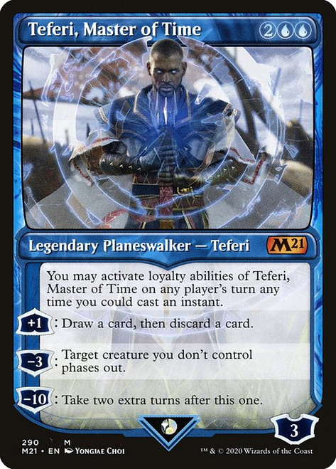 Teferi, Master of Time (M21) (Showcase) (#290)