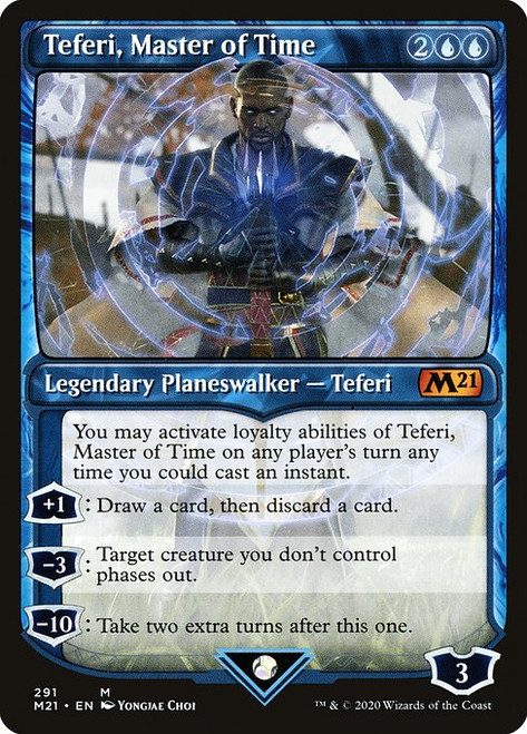 Teferi, Master of Time (M21) (Showcase) (#291)