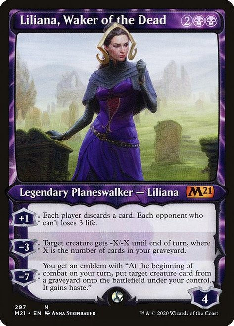 Liliana, Waker of the Dead (M21) (Foil) (Showcase) (#297)