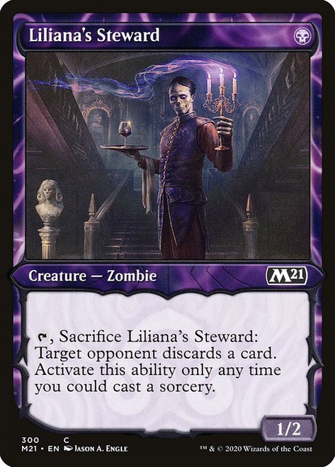 Liliana's Steward (M21) (Showcase) (#300)