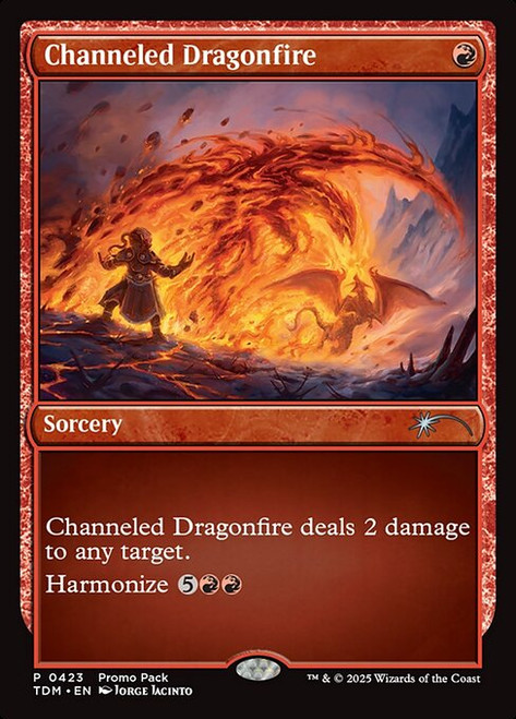 Channeled Dragonfire (TDM) (Foil) (#423)