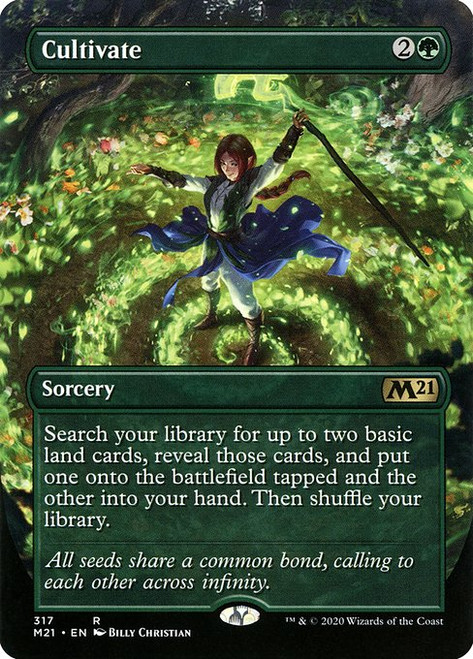 Cultivate (M21) (Foil) (Borderless) (#317)