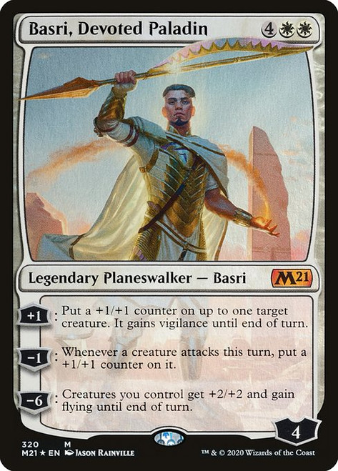 Basri, Devoted Paladin (M21) (Foil) (#320)
