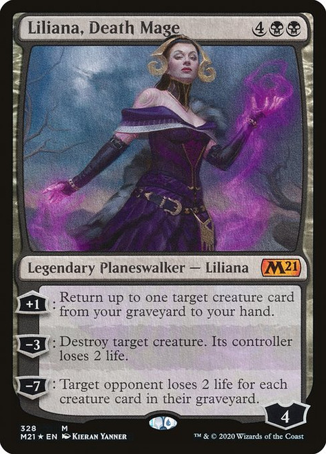 Liliana, Death Mage (M21) (Foil) (#328)