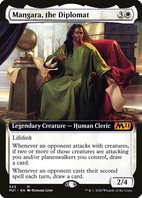 Mangara, the Diplomat (M21) (Extended Art) (#343)