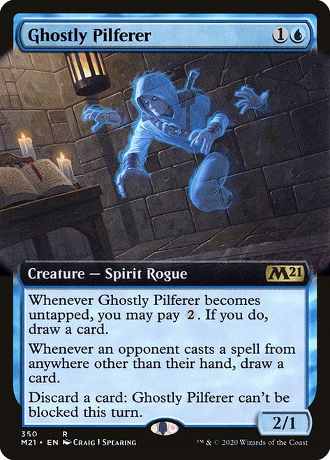 Ghostly Pilferer (M21) (Extended Art) (#350)