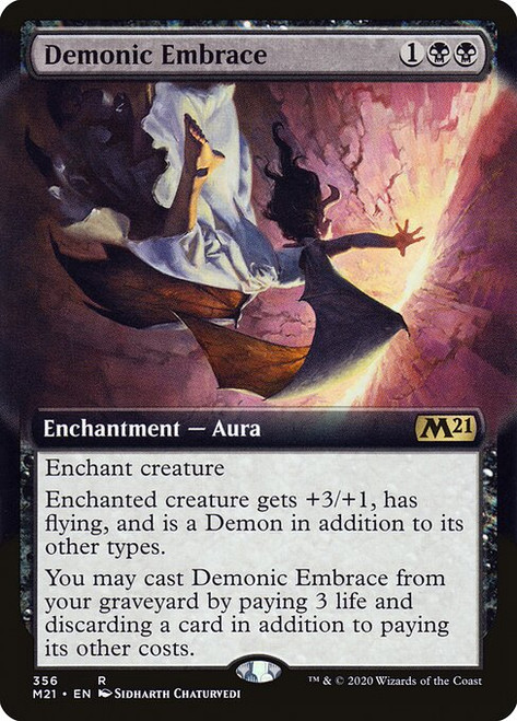 Demonic Embrace (M21) (Extended Art) (#356)