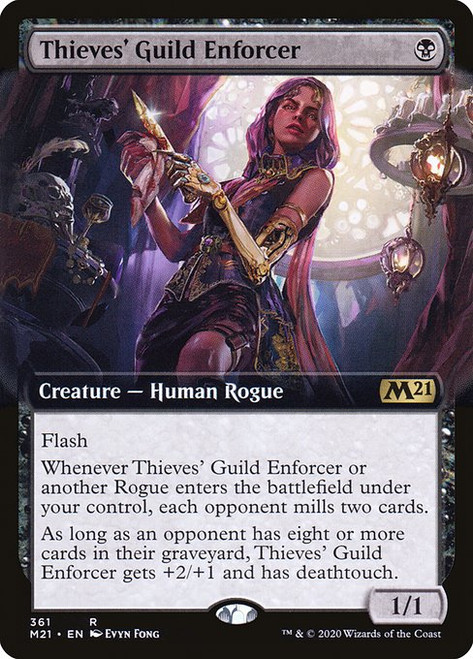 Thieves' Guild Enforcer (M21) (Extended Art) (#361)