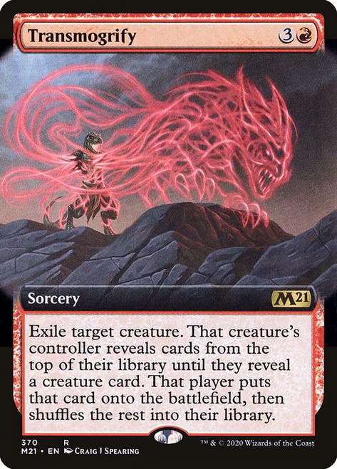 Transmogrify (M21) (Foil) (Extended Art) (#370)