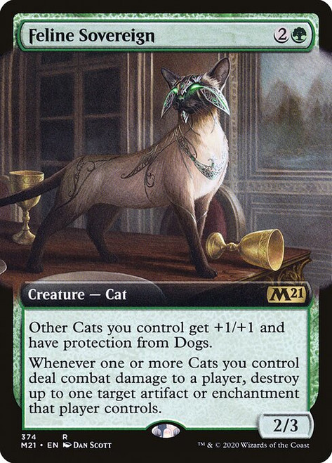 Feline Sovereign (M21) (Extended Art) (#374)