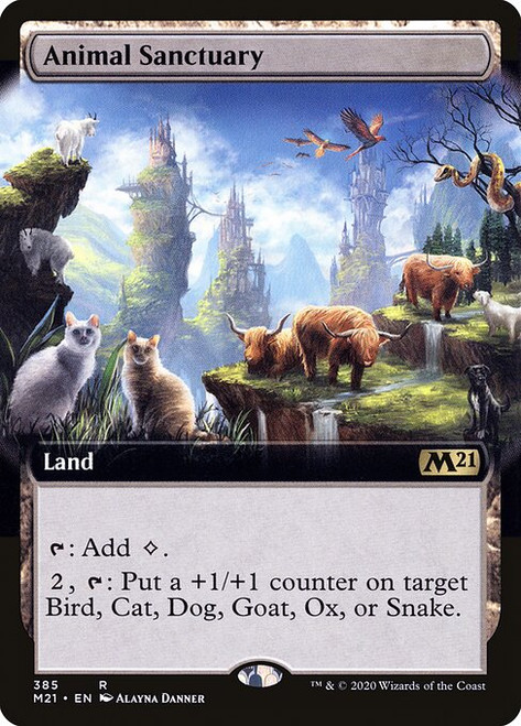 Animal Sanctuary (M21) (Foil) (Extended Art) (#385)