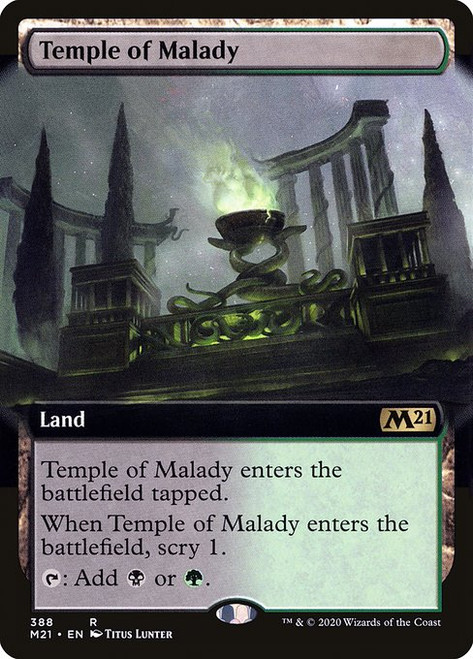 Temple of Malady (M21) (Extended Art) (#388)