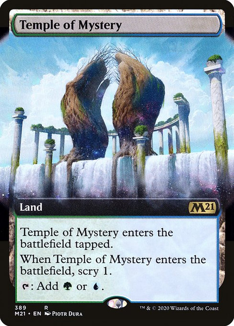 Temple of Mystery (M21) (Foil) (Extended Art) (#389)