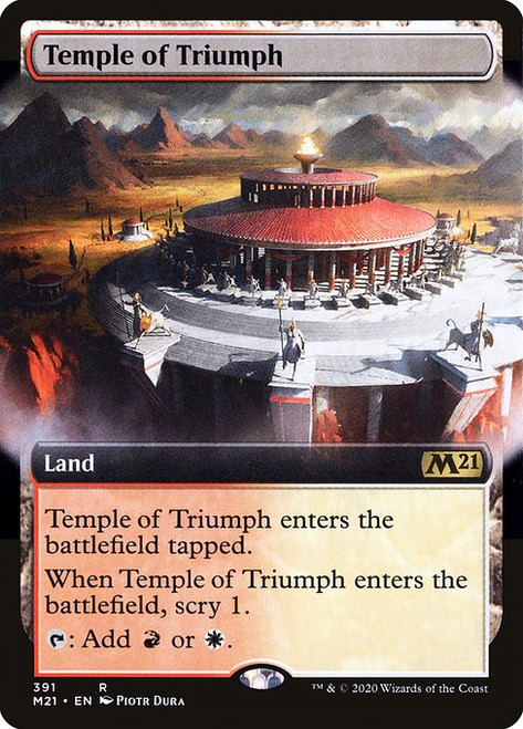 Temple of Triumph (M21) (Foil) (Extended Art) (#391)
