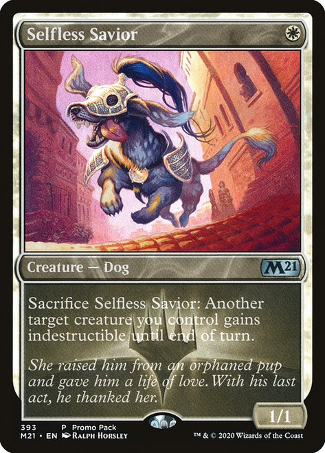 Selfless Savior (M21) (Foil) (#393)