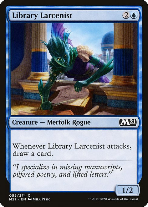 Library Larcenist (M21) (Foil) (#55)