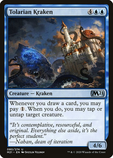 Tolarian Kraken (M21) (Foil) (#80)